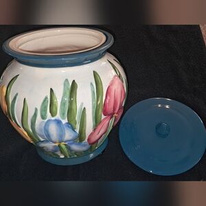 VINTAGE NONNI'S BISCOTTI CERAMIC COOKIE JAR